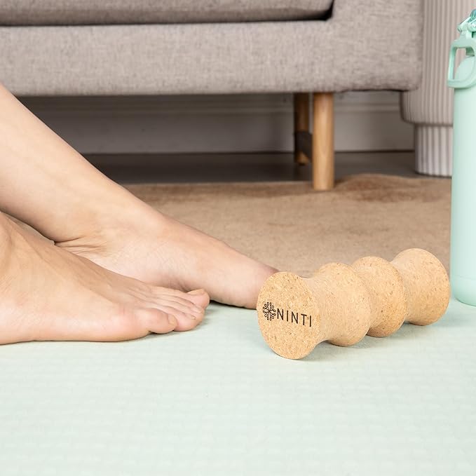 NINTI Foot Massage Roller for Deep Tissue Massage, Plantar Fasciitis, Neuropathy, and Circulation. - Bloomnest