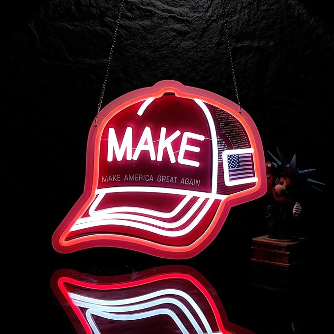MAKE Neon Sign,Innovative Integral Forming Process,With Dimmable Switch For All Holiday Party and Home Decoration - Bloomnest