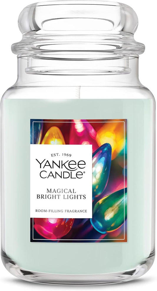 Yankee Candle Magical Bright Lights Scented Candle, 22oz Large Jar with up to 150 Hour Burn Time, Giftable, Holidays - Bloomnest