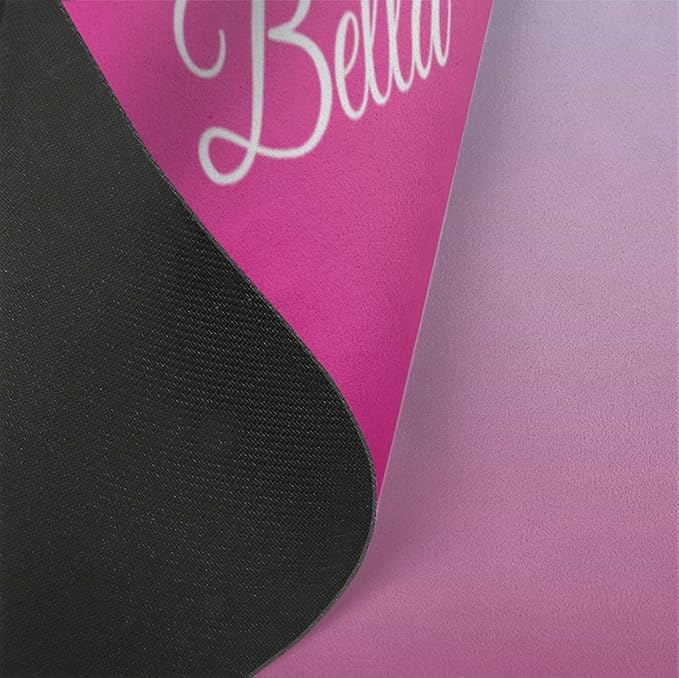 Custom Name Yoga Mat,Personalized Travel Yoga Exercise Mat,Non Slip,Perfect for Kids & Adults,Gradient Color E Series - Bloomnest