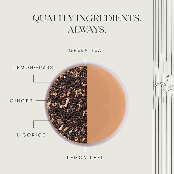 LUXMI Estates Vanilla Spice Chai 100Gm Loose Leaf Tin | Certified Organic Black Tea Leaf | Smooth, Flavorful, Robust, Caffeinated | Darjeeling & Assam Tea From India, 100 grams - Bloomnest