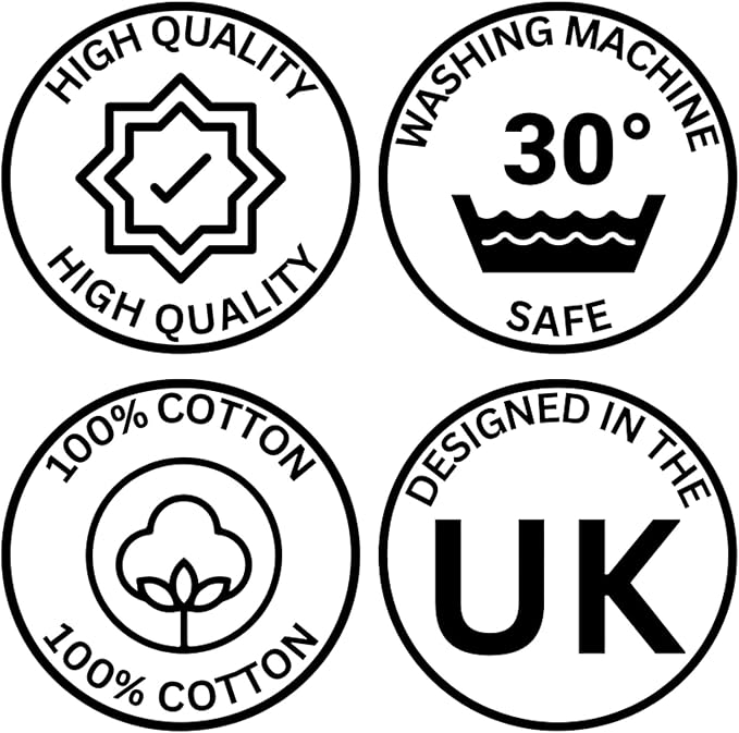 Muldale Large Tea Cozy for Teapot Insulated - Black - Thermal 100% Cotton Extra Thick Wadding - Designed in England - Tea Cozies Covers Fit 1 to 6 Cup Neutral Kitchen Textiles Range - Bloomnest