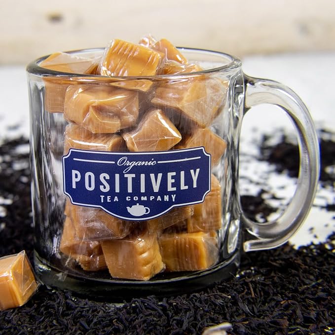 Organic Positively Tea Company, Caramel Black Tea, Loose Leaf, 16 Ounce - Bloomnest
