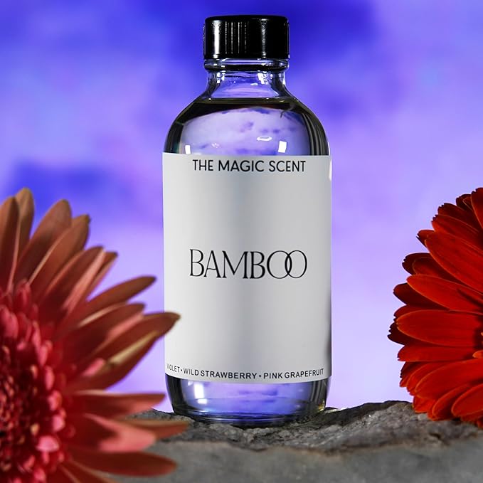 The Magic Scent Bamboo Diffuser Oil - Hotel & Home Luxury Scents Inspired by The Four Seasons, Bora Bora - Diffuser Oil Scents for Home Designed for Use in All Diffusers - 8.5 fl oz, 250 mL - Bloomnest
