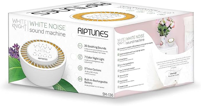 Riptunes White Noise Sound Machine - Bloomnest