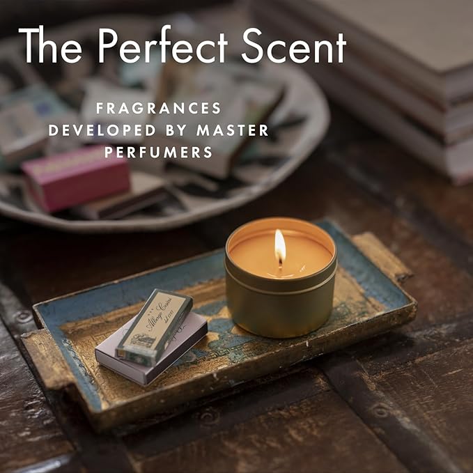 ScentAir Tin Candle - 3 oz. Soy Wax Blend Candle Hand Poured in Small Batches, Up to 20-Hour Burn Time, Seasonal Holiday Scent, Sage & Pomegranate - Bloomnest