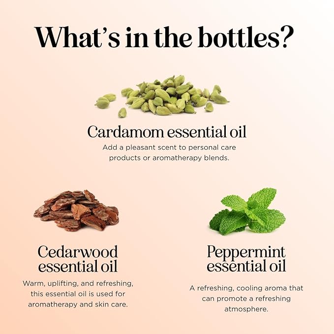 Fall Essential Oils Set for Diffuser - Extra Large 100% Pure Autumn Essential Oil Blends Gift Set with Pumpkin Spice Cedarwood Vanilla Spice & Focus - Aromatherapy Gift for All Occasions (4x30mL) - Bloomnest