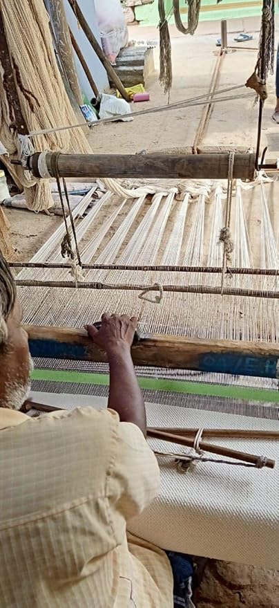 Live Well 360 Handmade Organic Cotton Yoga Mat - Non-Toxic, Chemical-free and All Natural Cloth Yoga Mat - Exercise, Workout, & Fitness Rug - Woven Material - Absorbent & Washable - 78" x 27" - Bloomnest