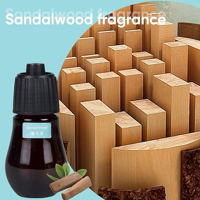 Aromatherapy Essential Oil Set - 3-Piece Essential Oil Set in Three Flavors: Sandalwood, Gardenia, Clove Flower - Bloomnest