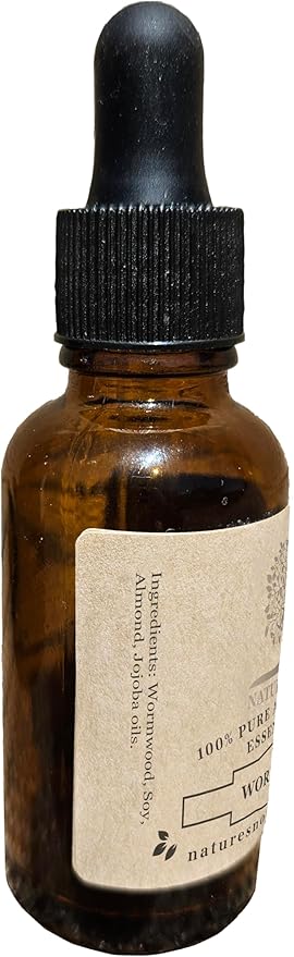 Wormwood Essential Oil - 100% Pure Grade Essential Oil by Nature's Note Organics - 4 Fl Oz - Bloomnest