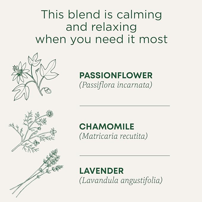 Traditional Medicinals Tea, Organic Cup of Calm, Calming & Relaxing with Chamomile Mint, 16 Tea Bags - Bloomnest