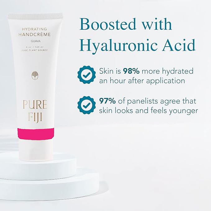 PURE FIJI Hydrating Hand Crème, Guava (4 oz/120ml) - Bloomnest
