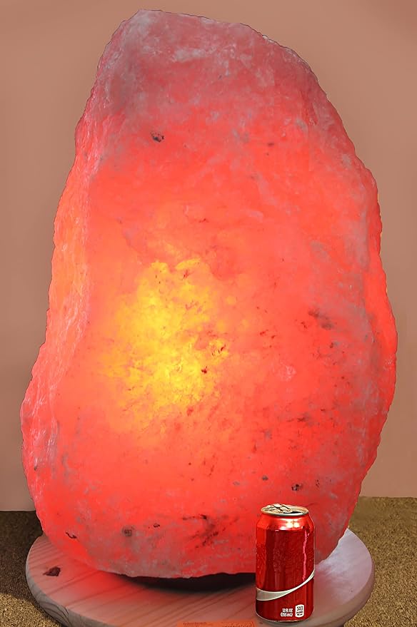 Giant Natural Himalayan Crystal Rock Salt Lamp 250~280 lbs - Bloomnest
