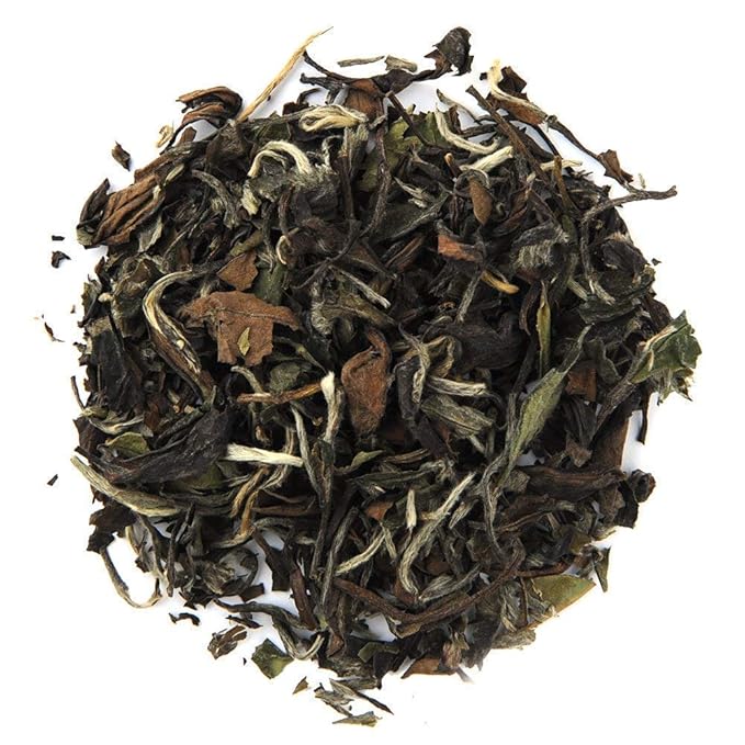 Organic Positively Tea Company, White Peony White Tea, Loose Leaf, 4 Ounce - Bloomnest