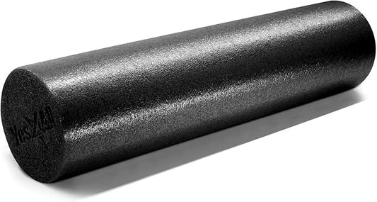Yes4All Medium Firm Round PE Foam Roller 12, 18, 24, 36 Inches for Pilates, Yoga, Stretching, Balance & Core Exercises - Bloomnest