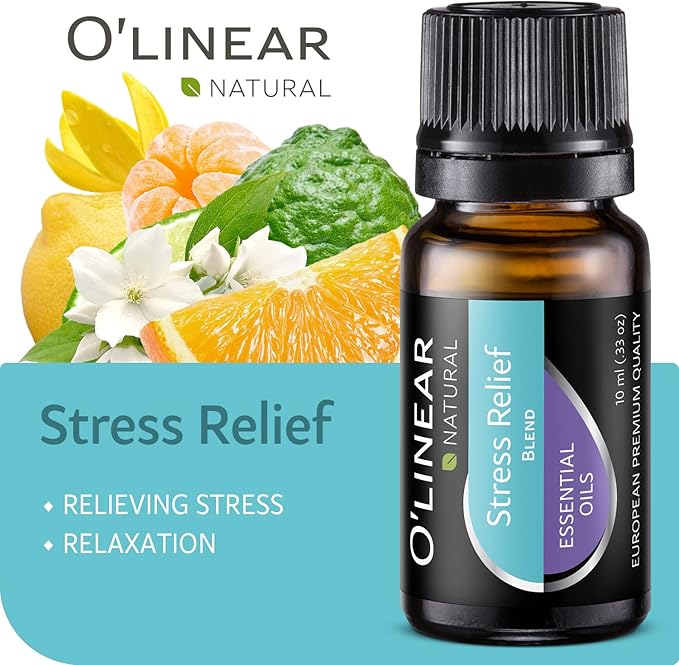 O'linear Essential Oils 6 Blends Set - Perfect for Humidifiers and Diffusers, Aromatherapy Diffuser Oils Scents, Essential Oil Kit for Home Use, Essential Oil Pack with Various Scents - Bloomnest