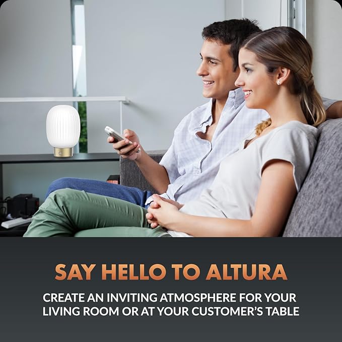 Newhouse Lighting Altura, Brass 2700K Dimmable Cordless USB-C Rechargeable Table Lamp NHTL-AL-BRS, Cordless Desk Lamp for Living Room, Bedroom, Coffee Table, and Other Cozy Home Decor - Bloomnest