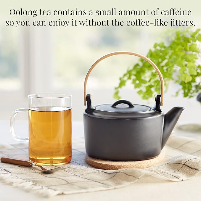 The Republic of Tea - Peach Blossom Oolong Black Tea, 250 Tea Bags | Caffeinated Tea, Spring Tea - Bloomnest