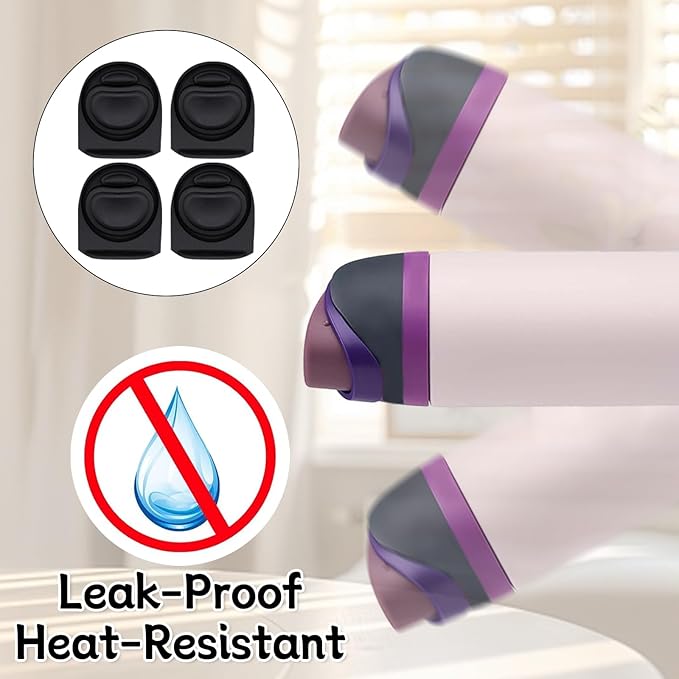 4pcs Replacement Stopper Seal Compatible with Owala FreeSip 24oz 32oz,Water Bottle Lid Insert Cap Silicone Seal Parts for Owala 16/19/24/32/40oz Spout Gasket Mouth piece Accessories F6 Frokolla