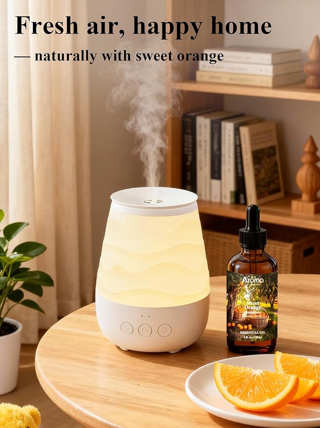 Orange Essential Oil with Premium Gift Box - Sweet Orange Essential Oils for Skin & Diffusers & Aromatherapy - 4 Fl Oz 100% Pure Natural - Gift-Ready Box - Gifts for Women Bloomnest