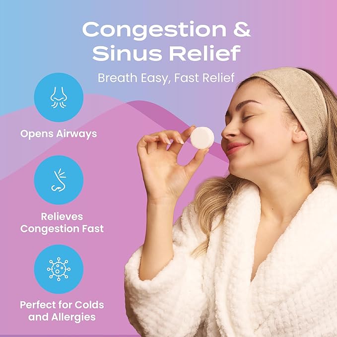 Body Restore Shower Steamers Aromatherapy 6 Pack – Valentines Day Gifts for Her and Him, Birthday Gifts for Women and Men, Relaxation, Stress Relief, Self Care – Bloom - Bloomnest