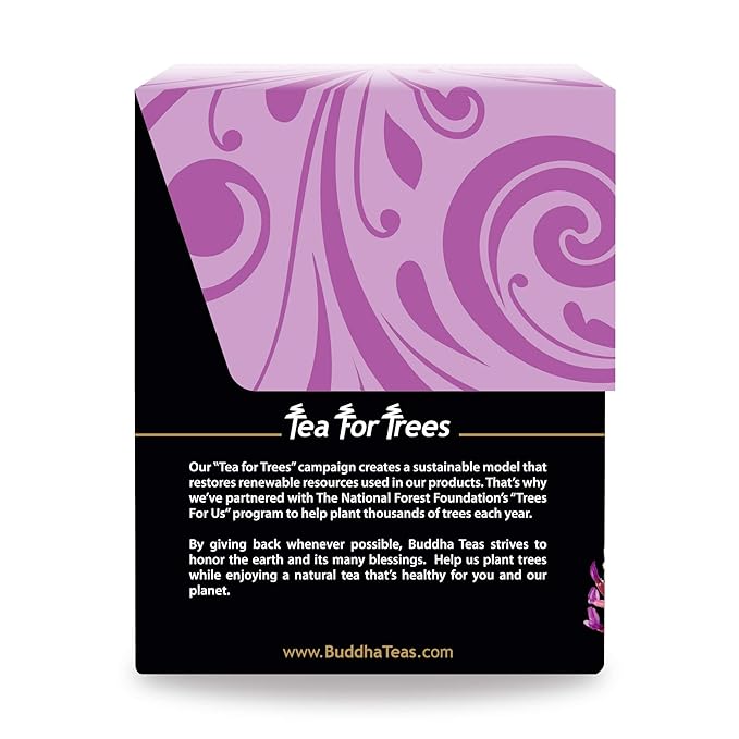 Buddha Teas Organic Astragalus Root Tea | 18 Bleach-Free Tea Bags | Made in the USA | Caffeine-Free | No GMOs - Bloomnest