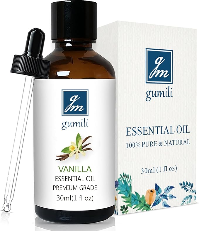 Vanilla Essential Oil – 1 Oz Vanilla Oil for Skin & Diffuser | Home Fragrance Oil for Body, Lotion, Candles, Soap, Dryer Balls, Slime & More - Bloomnest