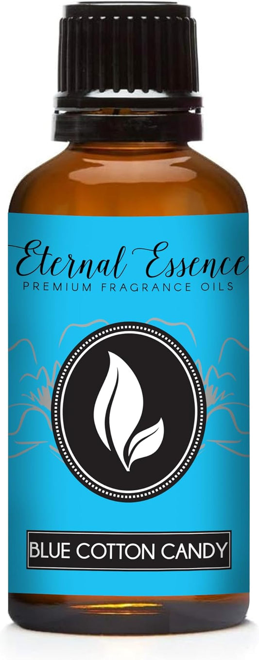 Eternal Essence Oils Blue Cotton Candy 30ml Premium Fragrance Oil - for Candle, Soap Making, Aromatherapy, Diffusers, Home Care, & Humidifiers EternalEssenceOils