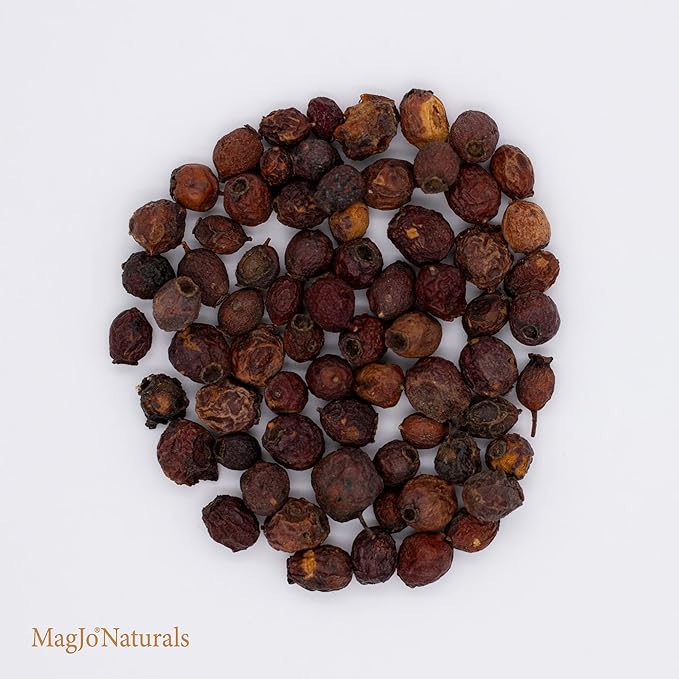 MagJo Naturals Hawthorn Berries, Whole Dried, 16 oz (1 lb) - Bloomnest