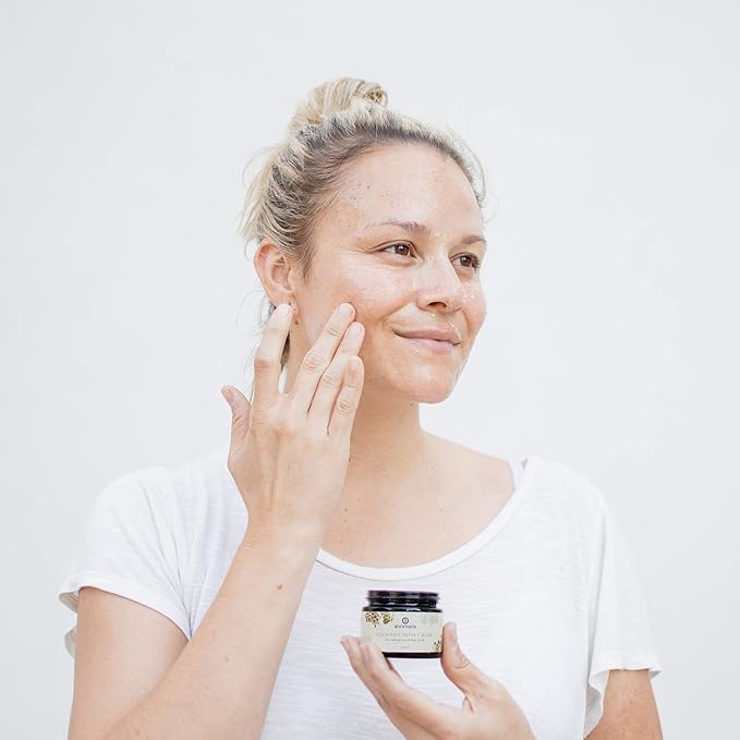 Annmarie Skin Care Coconut Honey Mask - With Extra Virgin Coconut Oil & Mountain Wildflower Honey, Moisturizing & Exfoliating Mask for Dull, Dry & Sun-Damaged Skin, All Skin Types (50mL, 1.7 fl oz) - Bloomnest