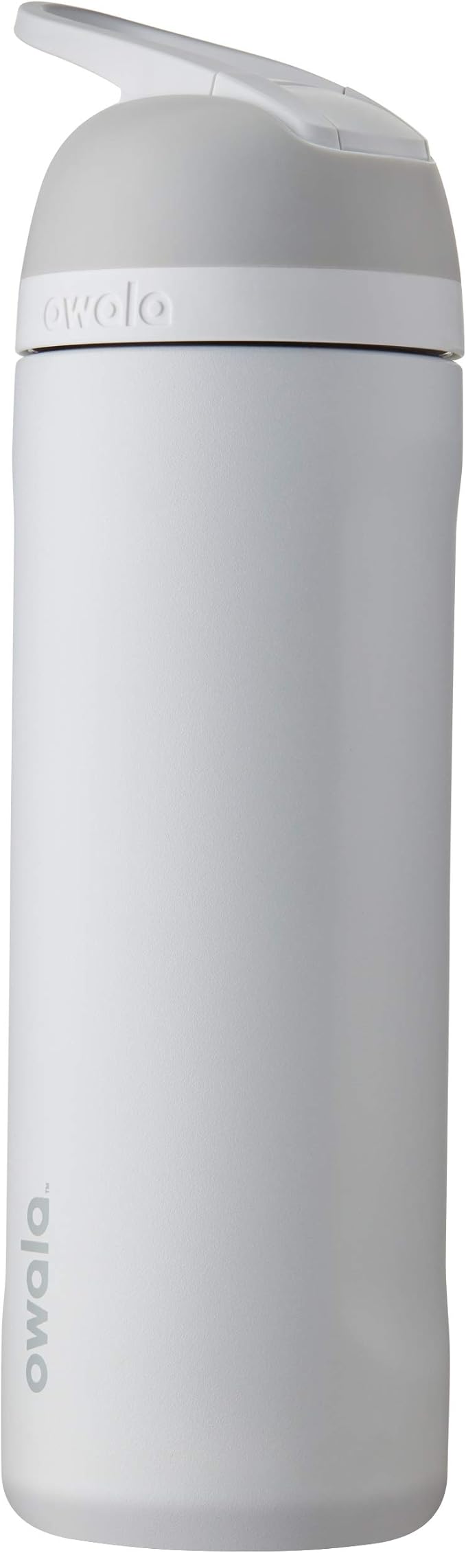 Owala Flip Insulated Stainless Steel Water Bottle with Straw, BPA-Free Sports Water Bottle, Great for Travel, 24 Oz, Shy Marshmallow Owala