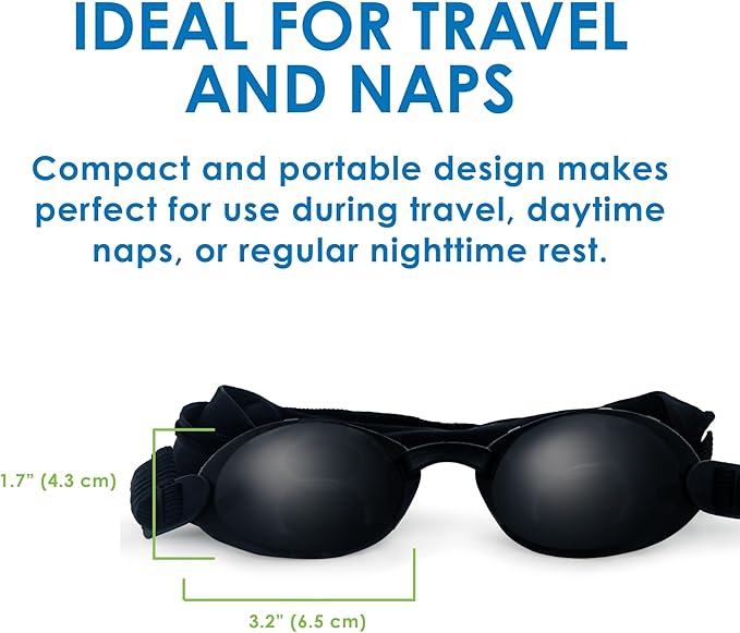 Onyix Silicone Hydrating Sleep Mask for Nighttime Dry Eye Relief - Bloomnest