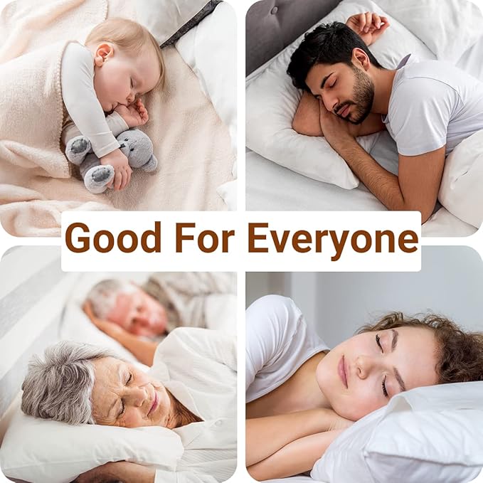 Soother Sleep Sound Machine Night Light White Noise Machine with 30 Soothing Sounds for Baby Kids Adults Brown Noise Machine with Timer & Continuous Play for Home Travel Office - Bloomnest