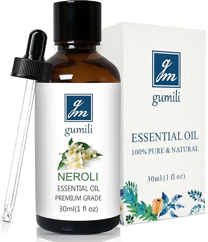Neroli Essential Oil 1 Oz- 100% Pure & Undiluted Orange Blossom Oil for Diffuser, Skin Care, Massage & DIY - Bloomnest