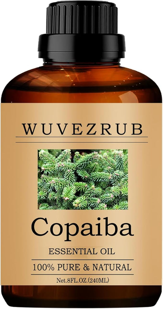 Copaiba Essential Oils, 240ML Pure and Natural Essential Oil for Aromatherapy Diffuser - Copaiba /8 Fl Oz - Bloomnest