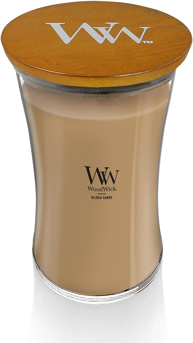 WoodWick Gilded Sands Large Hourglass Candle - Bloomnest