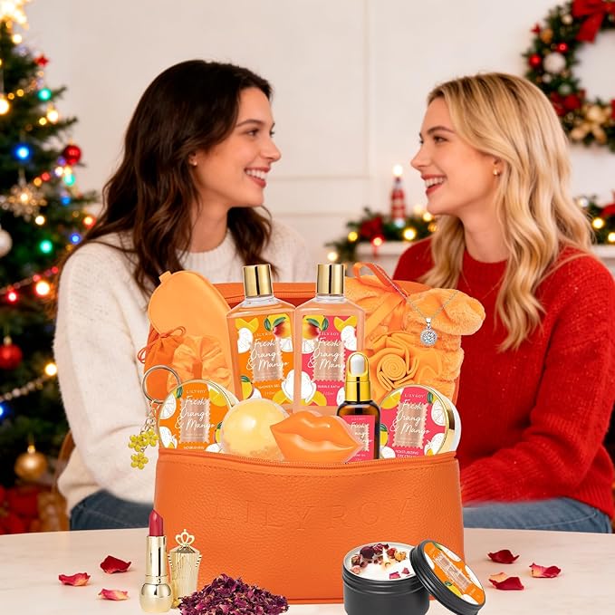 Valentines Day Gifts for Women Gift - Luxury 20-Piece Bath Gift Set for Mom, Bath & Body Gift Sets Spa Gift Sets for Women | Mother's Day Gift for Mom, Christmas, Birthday, Gift Sets for All Occasions