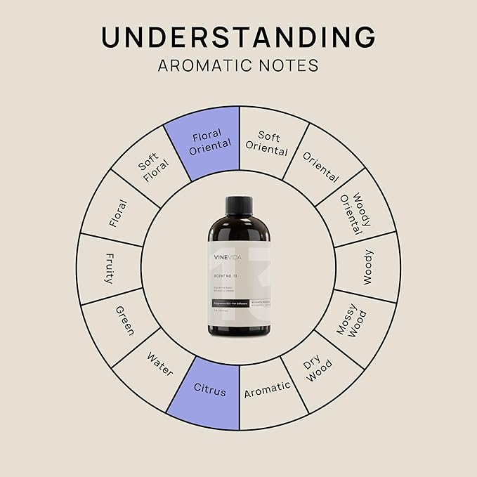 VINEVIDA [16 Fl Oz] Blueberry Cobbler Fragrance Oil for Cold Air Diffusers, Essential Oils for Diffuser Oil Refill & Air Freshener Room Spray - Bloomnest