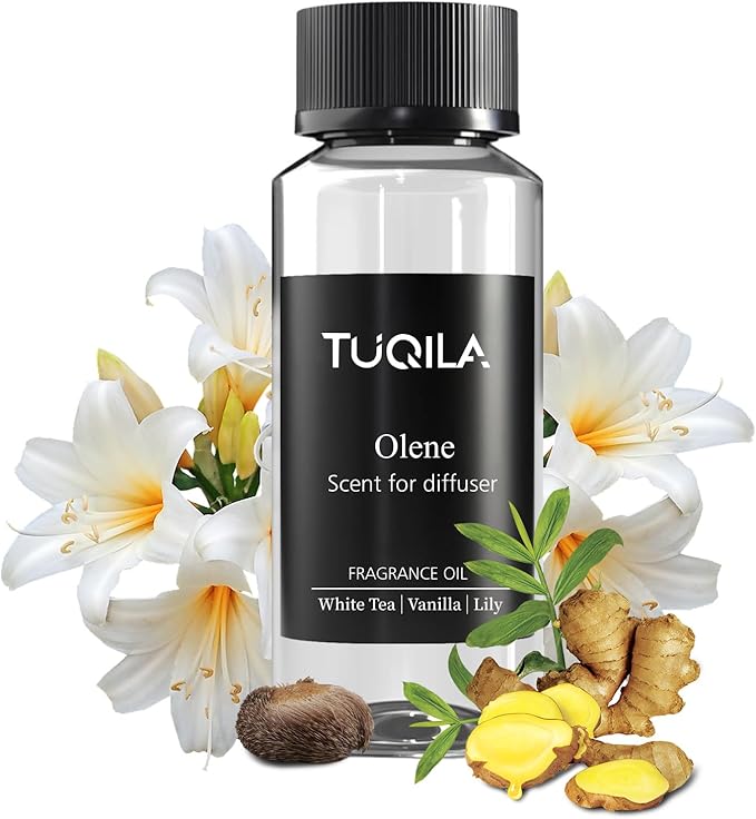 Waterless Diffuser Oil Olene, Essential Scent Oil Usage Cold Air Waterless Diffuser, Luxury Scents Oils Fragrance Bottle120 ML Home Natural Flavour - Bloomnest