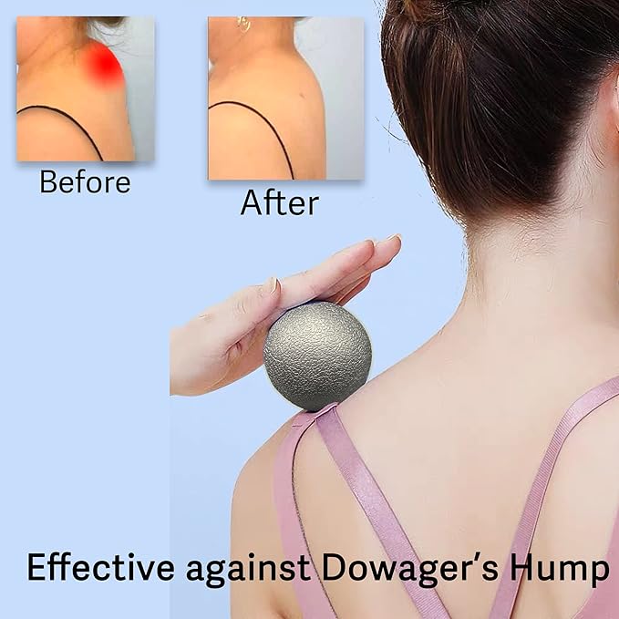 Plantar Fasciitis Relief Massage Ball – Lacrosse Ball, Foot Massage Roller & Myofascial Release Ball for Foot Pain, Trigger Point Therapy, Hard Ball for Deep Tissue & Fascia Massage - Bloomnest