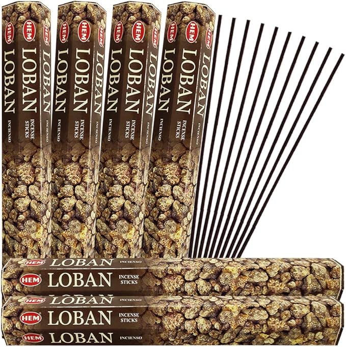 Loban Incense Sticks and Incense Stick Holder Bundle Insence Insense Hem Incense Sticks
