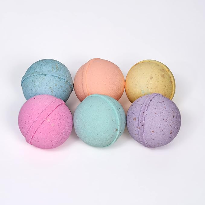 Spa Pure Kittens in Basket: 6 Adorable Kittens Hiding Inside Each Colorful Bath Bomb, XL 5 oz Each (6 Count) Pack of 1, Multicolor - Bloomnest