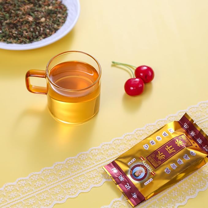 FullChea - Liver Detox Tea - 30 Teabags Herbalism Traditional Chinese Liver Cleanse Tea - Including Chrysanthemum, Jasmine, Mulberry Leaf, Momordica Grosvenor, Yine Abrus - Bloomnest