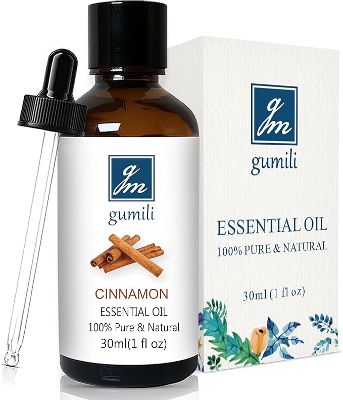 Cinnamon Essential Oil, 100% Pure Undiluted Cinnamon Oil for Diffuser, Massage - 30ml/1 oz - Bloomnest