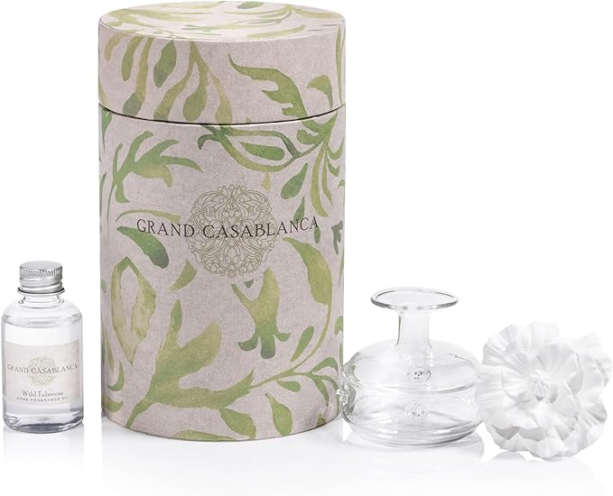 Wild Tuberose Zodax MINI Grand Casablanca Porcelain Diffuser