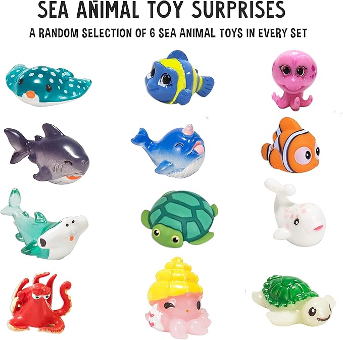 Bath Bombs for Kids with Surprise Inside - Organic, Gentle & Kid Friendly Bubble Bath Fizzies with Toys Inside. Spa Bath Fizz Balls Kit. Fizzy Balls w/Rich Bubbles, Stocking Stuffers Christmas Gifts - Bloomnest