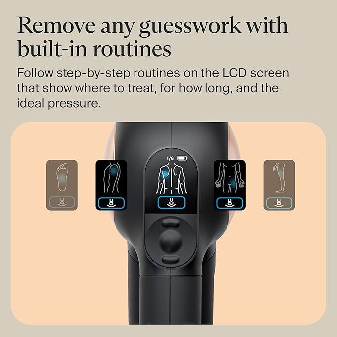TheraGun Sense (2nd Generation) Massage Gun by Therabody - Relaxing Massage Gun with Built-in Guided Routines for Easy Stress Relief, Tension & Sleep - Bloomnest