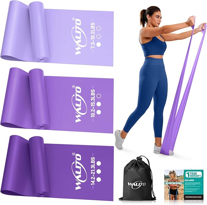 WALITO Resistance Bands for Working Out, Exercise Bands for Women and Men, Workout Bands for Physical Therapy, Stretch, Recovery, Pilates, Rehab, Strength Training and Home Gym - Bloomnest