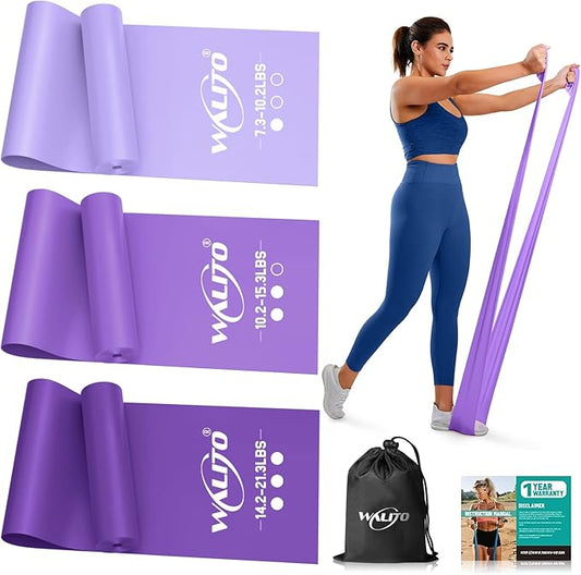 WALITO Resistance Bands for Working Out, Exercise Bands for Women and Men, Workout Bands for Physical Therapy, Stretch, Recovery, Pilates, Rehab, Strength Training and Home Gym - Bloomnest