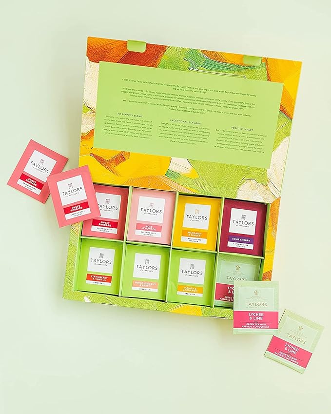 Taylors of Harrogate Green Tea & Herbal Infusions Variety Box, 48 Count (Pack of 2) - Bloomnest